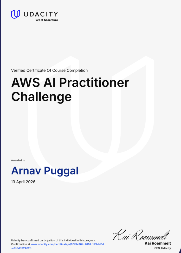 AWS AI Practitioner Challenge